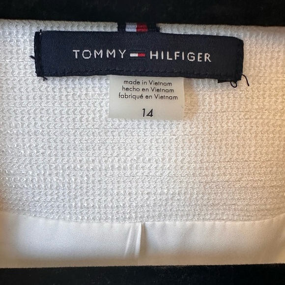 White - Tommy Hilfiger Blazer - Picture 3 of 8